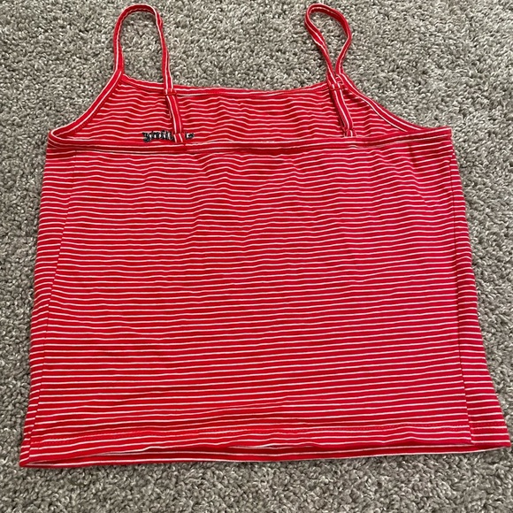 Stripped cami crop top - Picture 2 of 4